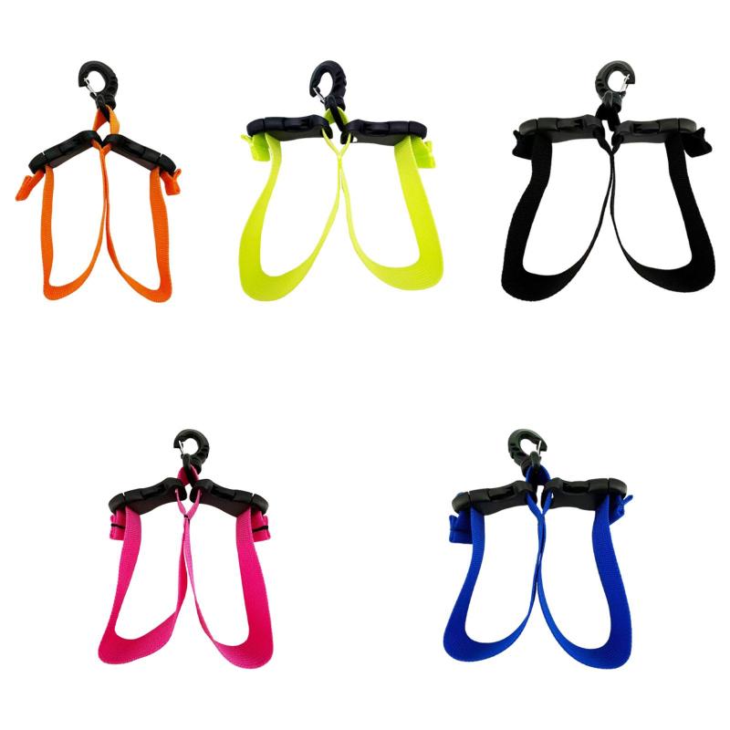 ダイビングフィンストラップキャリア交換用機器軽量ホルダーアクセサリーダイビングフリッパーバックル..