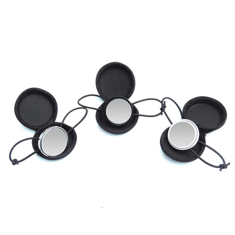 ダイビングハンドミラー ポータブル 凸型 コンパクト ダイバー観察ミラー ダイビングアクセサリー シュ..