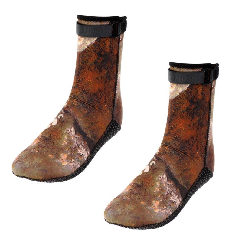 全2色5サイズ 3mm ネオプレン アンチスリップ ダイビング スピアフィッシング スノーケリング ソックス..