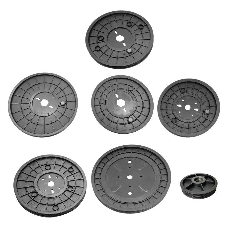 エクササイズバイクをドライブベルトディスク固定自転車部品ターンテーブル保護エクササイズジム用の簡単な設置フィットネス機器