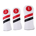 ドライバーヘッドカバー 3/5 ウッズヘッドカバー 全4選択