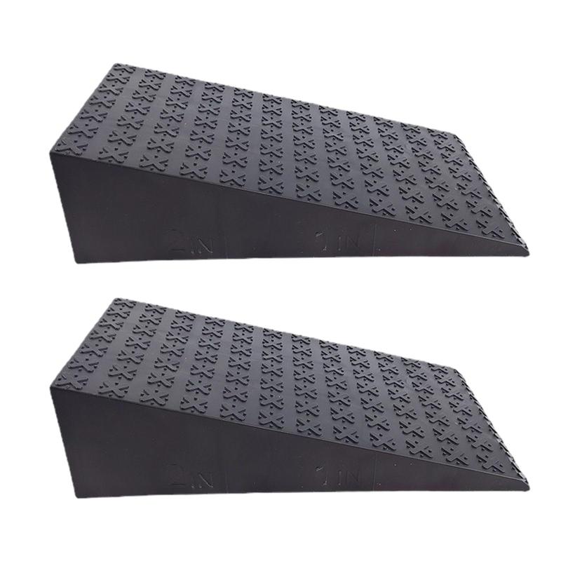 重量挙げジム用スクワットウェッジブロックデッドリフトランプ2本