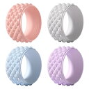 後輪ローラー ヨガサークルホイール 柔軟性アクセサリー ノンスリップ後輪ヨガフォームローラー 用品 女性フィットネス用