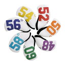 7x アイアン ヘッドカバー 防水 クラブ ヘッド カバー 48°.50°.52°.54°.56°.58°.60° プレーヤー用