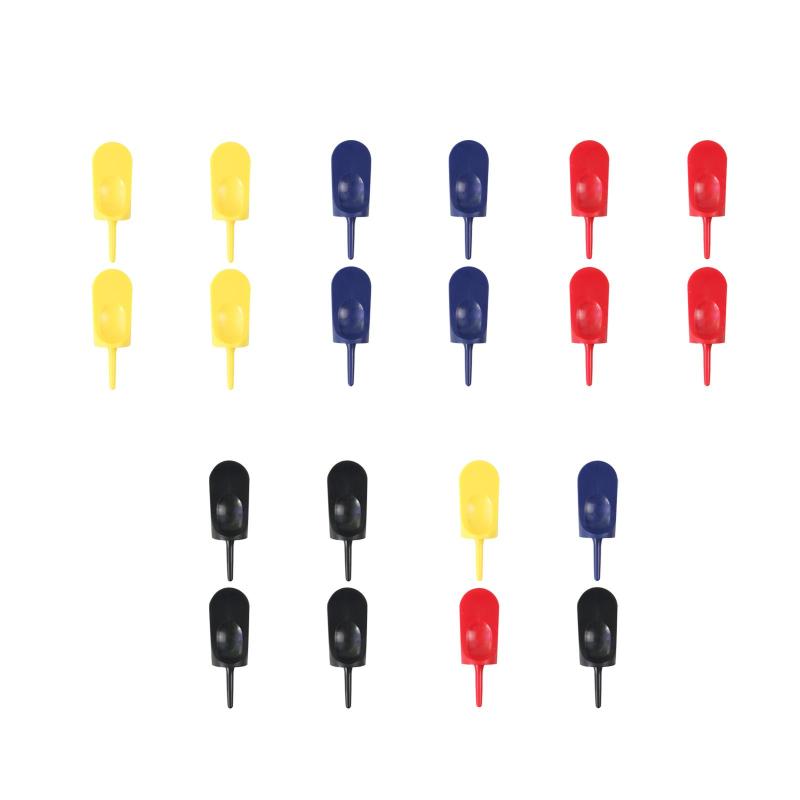 4 個ゴルフディボット修復ツールゴルフピッチフォーク軽量多目的実用的なピッチマーク修復フォークゴルフパッティンググリーンフォーク