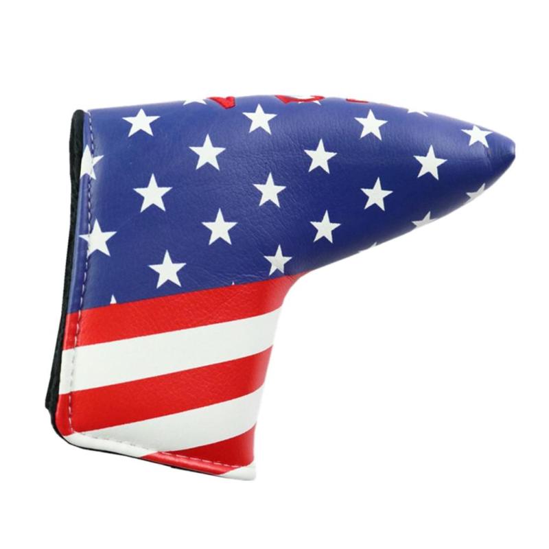 防水 パター ヘッド カバー クラブ プロテクター ガード PU レザー