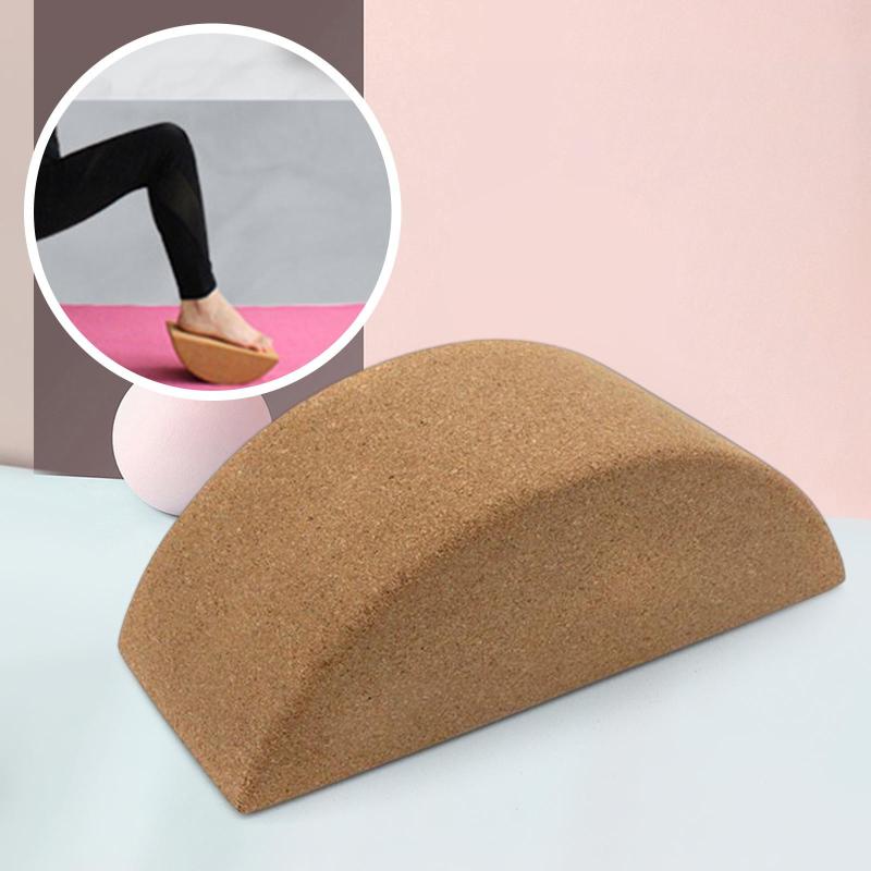 コルクヨガブロック 快適で安定したバランス 耐久性 ジムでのトレーニングに最適