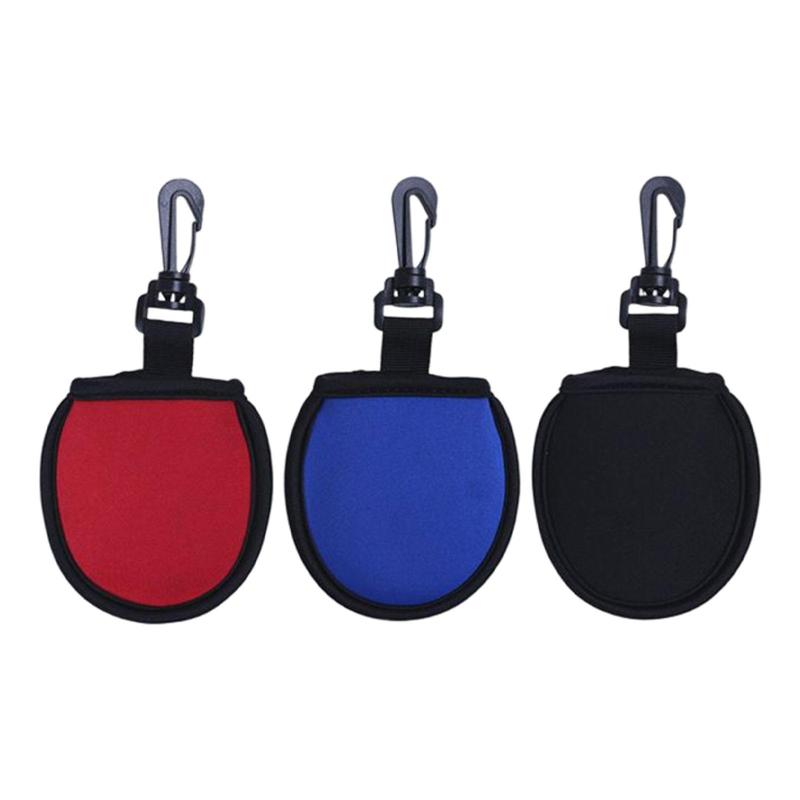 ゴルフボールクリーナーポーチ.ウォッシャーポケットゴルフボールワイピングバッグゴルフトレーニング用ゴルフボール保護