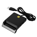 標準 USB EID ID CAC スマート チップ カード リーダー ライター コネクタ