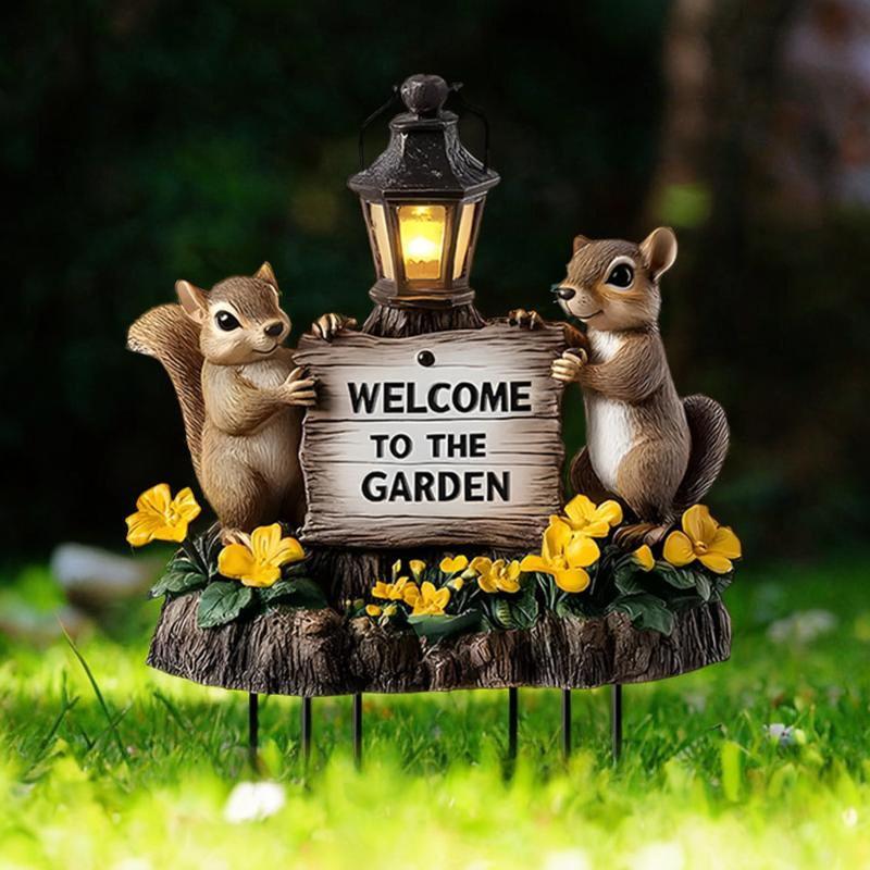 装飾的なガーデンプラグ.2D-アクリルoicホーン植物の内部の装飾