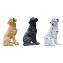 犬の像庭の像クリエイティブ樹脂かわいい庭アート装飾デスクトップ飾りリビングルームの棚テーブル芝生家の装飾