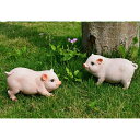 豚の像 動物彫像 芝生 装飾品 樹脂 創造的な 誕生日 ギフト 全5