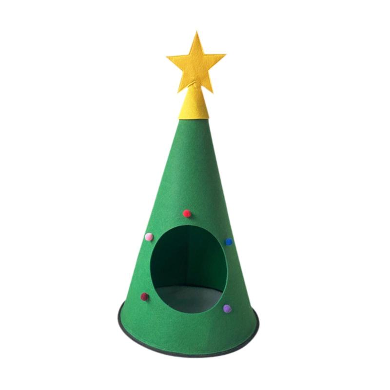 フェルトキャットハウス.クリスマスツリー.テントマット.ウォームネスト.テント