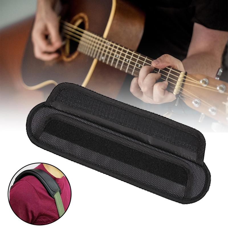 ギターストラップパッド.バンジョー.アコースティッククラシックギター用エレクトリックベースストラップ