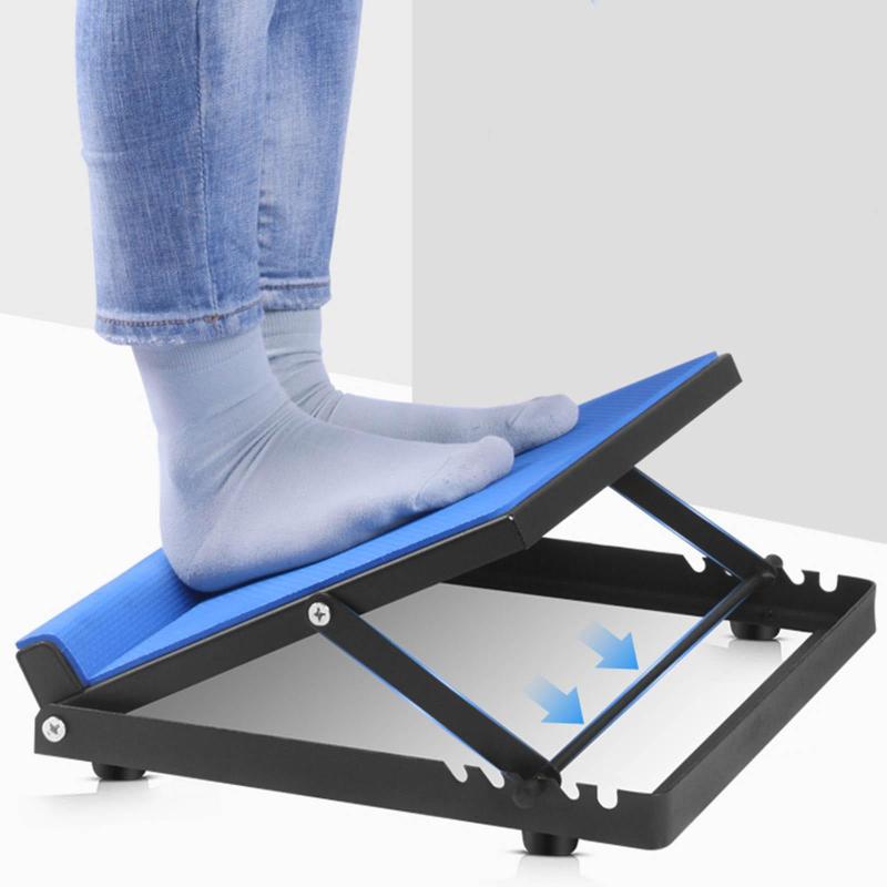 スラントボードカーフストレッチャーアンクルフットインクラインボードブルー