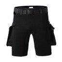 スキューバダイビングショーツ ウェットスーツショーツ 装備 水着 潜水パンツ ウェットスーツ 水中カヤック シュノーケリング用パンツ メンズ