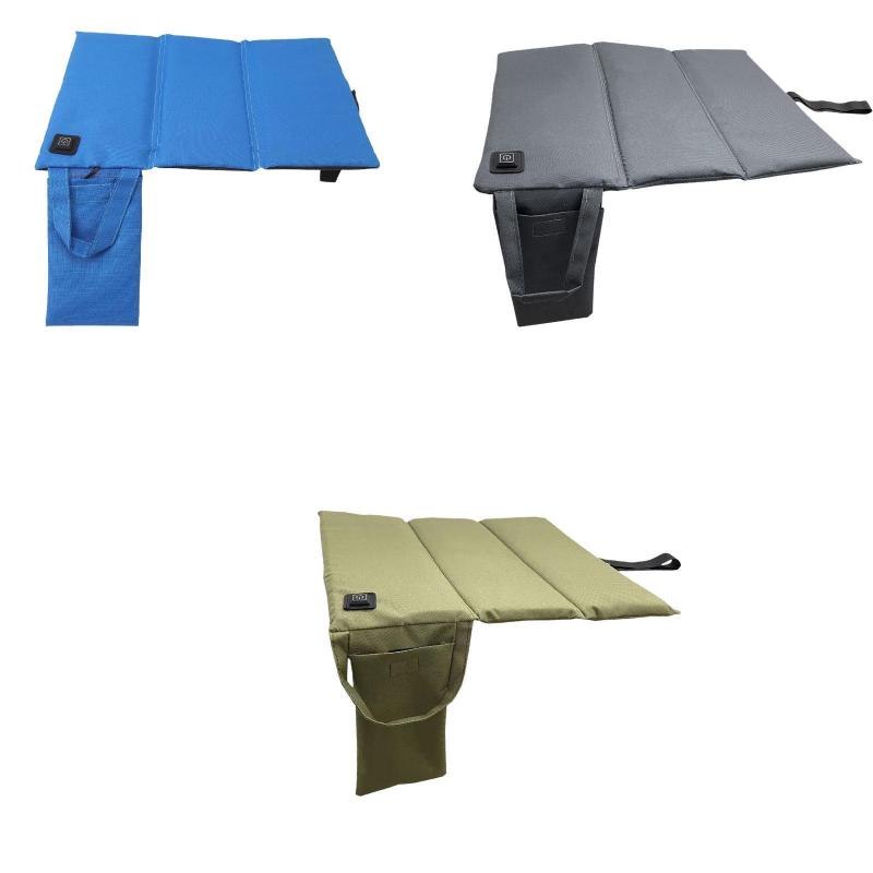 加熱シートクッション スタジアムクッション 暖かいパッドマット 折りたたみ式 ポータブル 再利用可能 ..