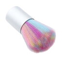 ネイル/カラフルネックダスターブラシ理髪店サロンスタイリストヘア - 虹