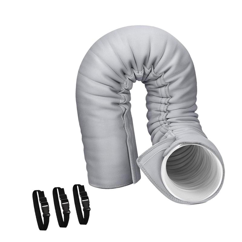 エアコンホースカバー 保護ラップ お手入れ簡単 装飾 軽量 プロテクター ホーススリーブ 寝室 リビングルーム用