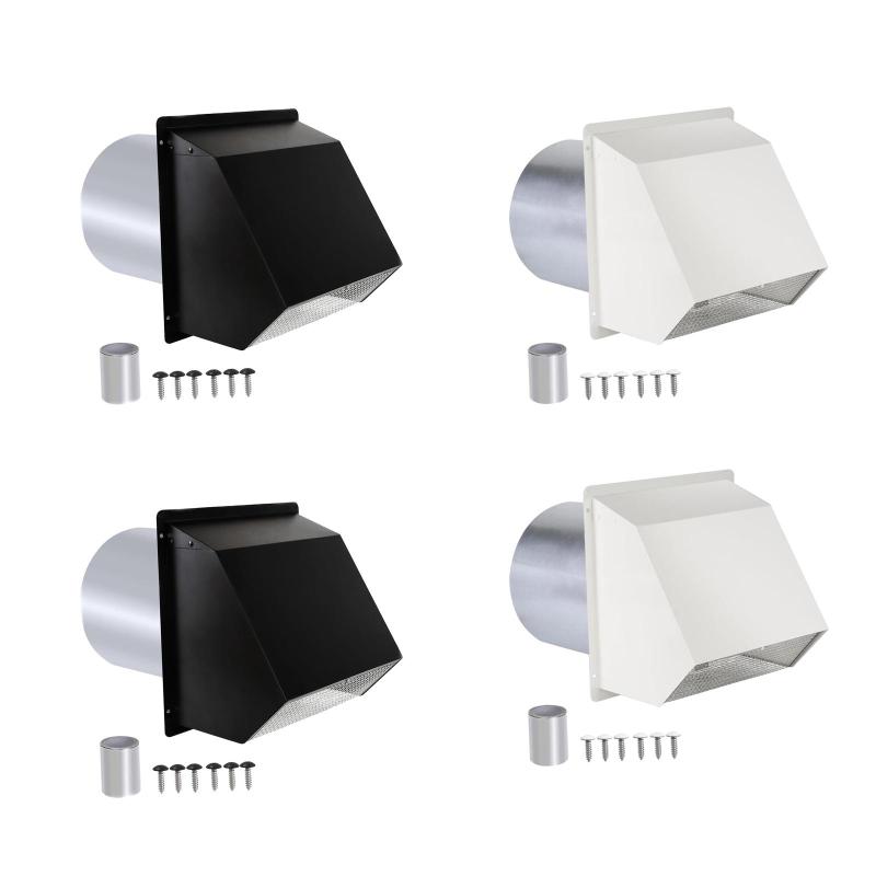 乾燥機の換気口カバー 屋外壁取り付け ガレージ 多機能 オフィス 交換用 乾燥機排気口 耐候 家庭用壁換気カバー
