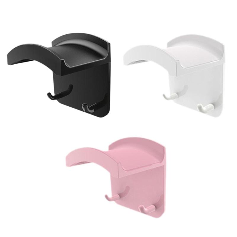 ヘッドホンホルダー 壁掛け デスク下アクセサリー サポートラック 省スペース