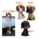 揺れる犬 車の装飾品 アクセサリー 樹脂 車 フロント かわいい 車のダッシュボードの装飾 車のダッシュボードの装飾 車の装飾 ギフト用