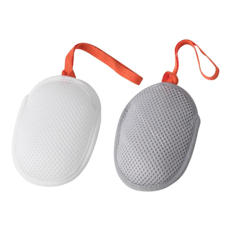 メッシュソープバッグ メッシュバッグ 多用途 シャワー 速乾 クリーニング 屋外 乾燥ホルダー バス 吊..