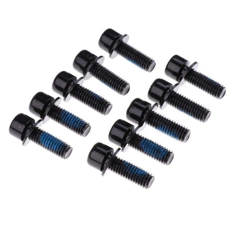 10 個の自転車ディスクブレーキディスクネジボルトウォーターボトル用