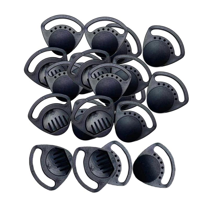 ヘルメットチンストラップバックル 2.5cm 多用途作業用帽子 交換用ヘルメット スペア 20個