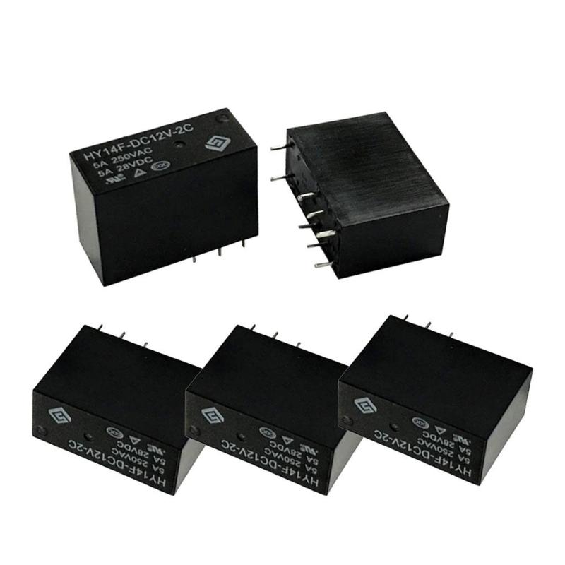 5  HY-DC12V Relais Modul Leistungsrelais