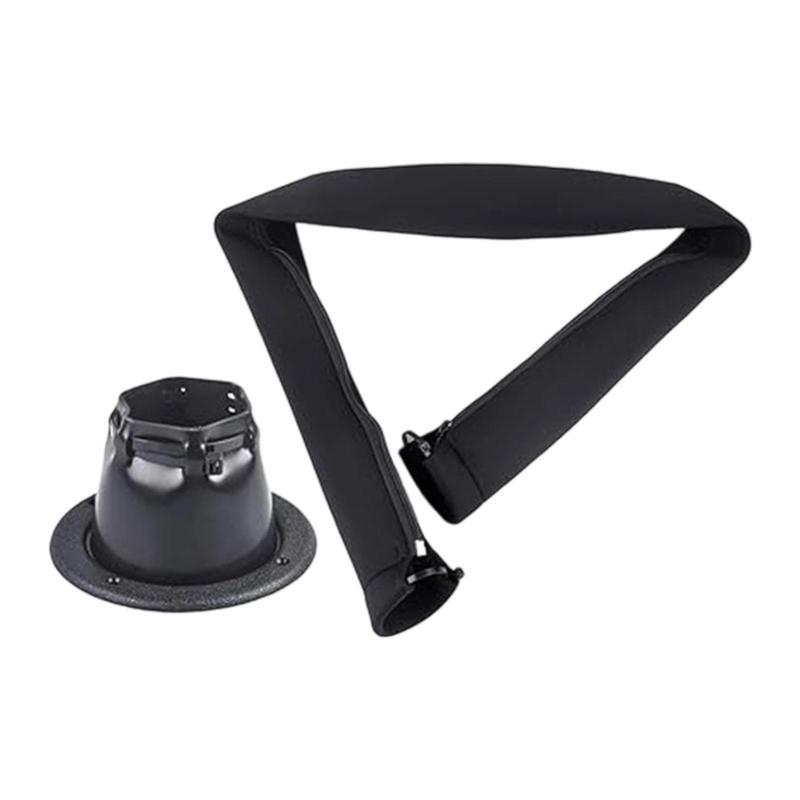 ジッパー付きリギングスリーブ トランサム ステアリングワイヤー ブーツライン保護 オックスフォード布 トローリングモーターケーブルオーガナイザースリーブ