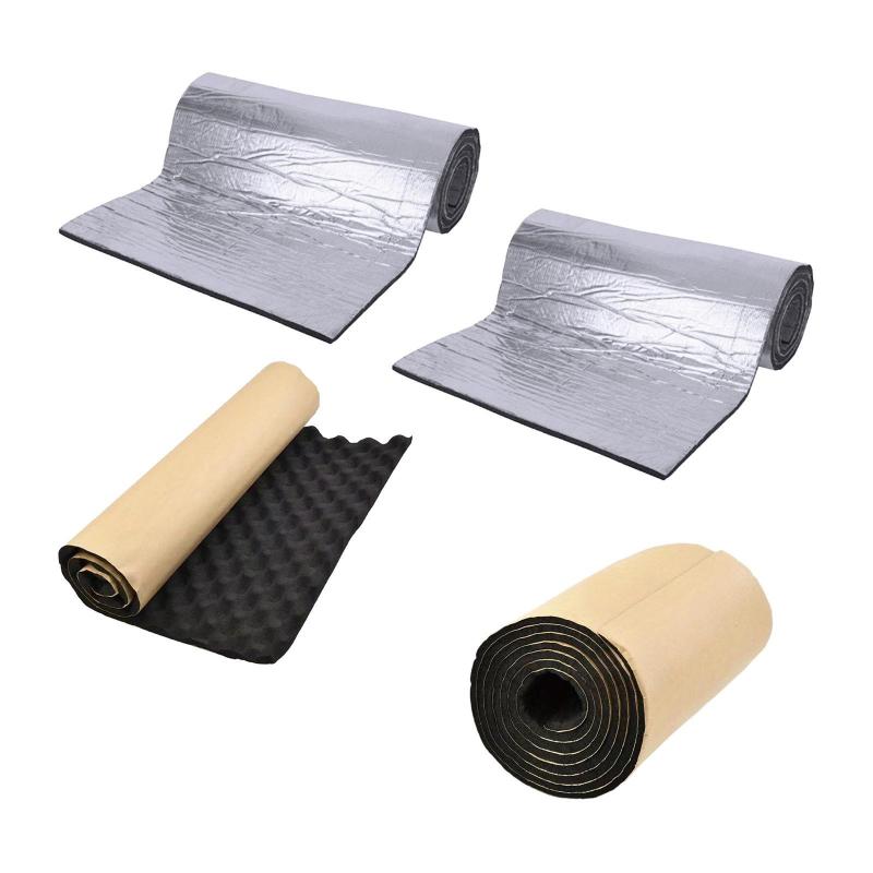 遮音断熱マットフォームパッド防水ノイズ低減サウンドデッドナーマット内装外装床トランクフード用