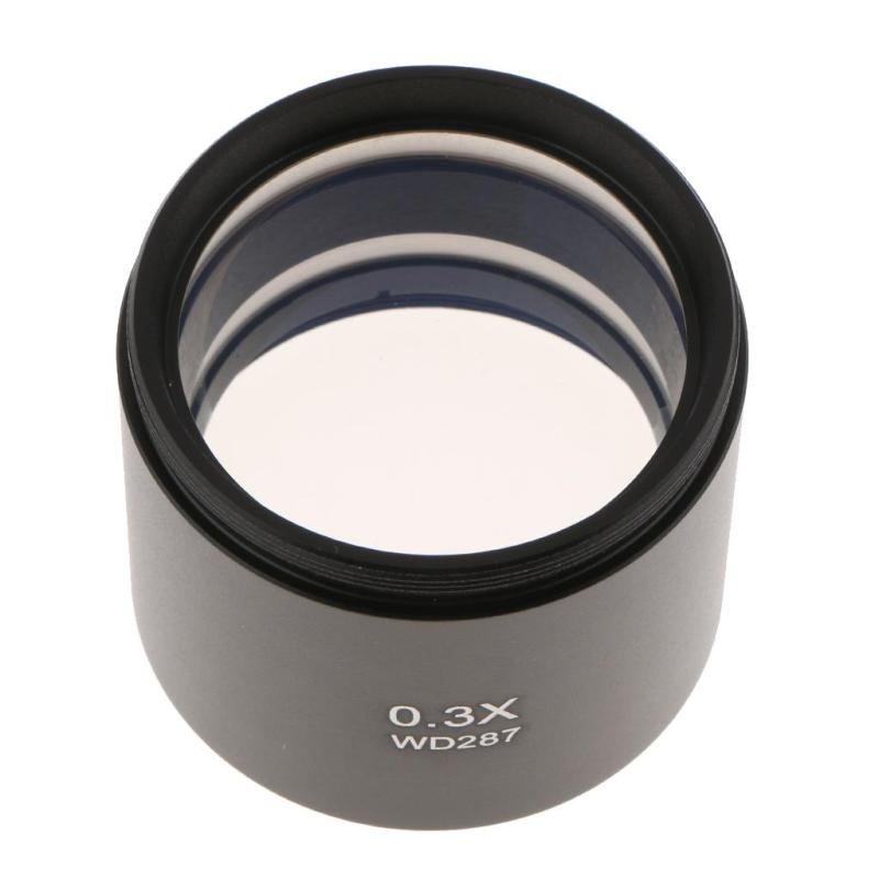 補助対物レンズ 0.3X バロー対物レンズ ステレオ顕微鏡 278mm作業距離