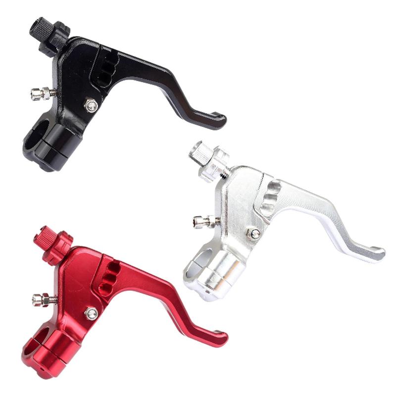 オートバイスタントクラッチレバー.22mm 7/8インチ交換用折りたたみ式クラッチブレーキレバー.モトクロ..