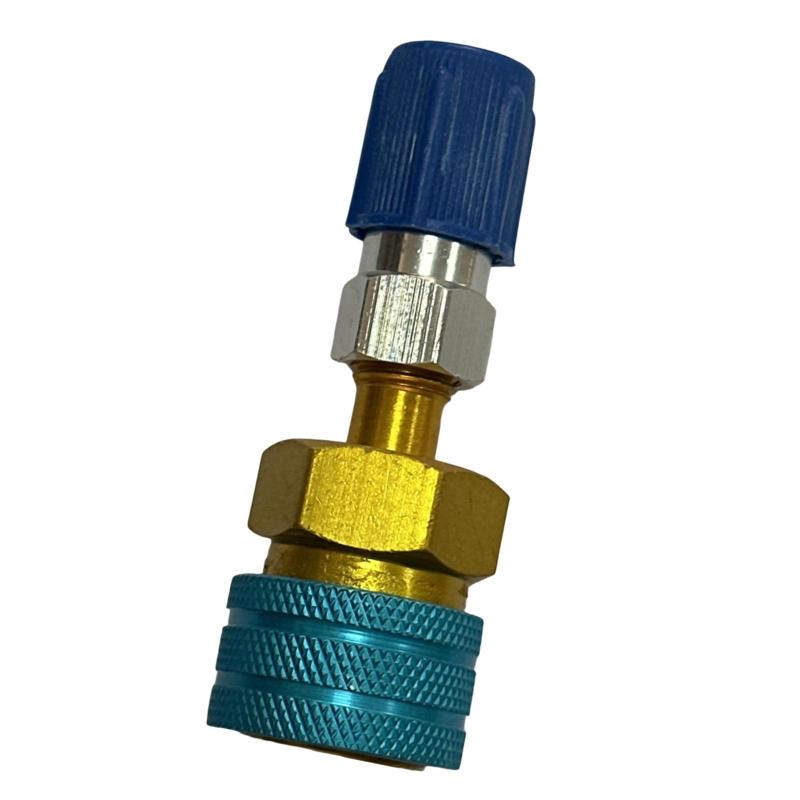 汎用R1234yfアダプターQC1234L+13LS5V1アクセサリートラックローサイドコネクタ