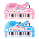 電子ピアノ 電子ピアノ 学習音楽玩具 多機能デジタル音楽ピアノキーボード 37キーピアノ 子供用 年齢3-5歳向け