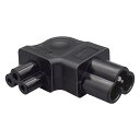 IEC320 C6 - C5 電源アダプタプロフェッショナル IEC 320 C6 - C5 レセプタクル左ベンドコンバータコネクタラップトップ用