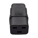IEC320 C14 から IEC320 C19 電源アダプタ C14 オスから C19 メス 10A/16A 250V プロフェッショナル PVC コンバータ電源 Pdu Ups