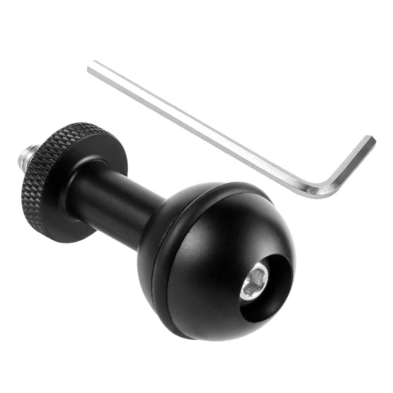 Gダイビングアーム用1インチボールアダプターエクス1/4インチネジ水中ハウジング