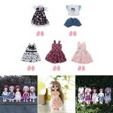 人形 服 ドール服 洋服 ワンピース スーツ お人形遊び 1 / 12 BJD人形適用 アクセサリー 全3選択