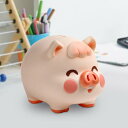 貯金箱 豚貯金箱 変更コンテナ 装飾装飾品 貯金箱 デスクトップ ホームオフィス用