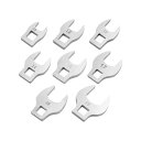 8x 3/8 インチドライブ クロウフット レンチ セット メカニック用頑丈なツール 10 - 19mm