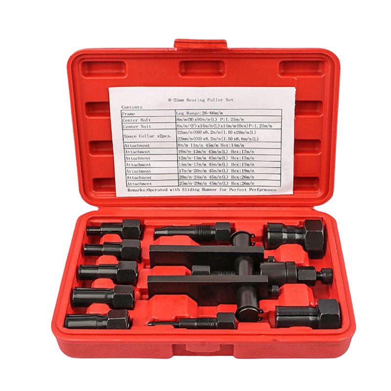 バイクインナーベアリングプーラーセットサイクリングアクセサリーリムーバー自転車ホイール