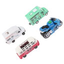 1:50合金引き戻し車モデルセットキッズ知育玩具RV