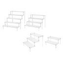 多目的ラダーティアアクリルラック香水メイクアップオーガナイザーショーケース