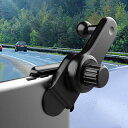 車のスクリーンサイド電話サポートホルダー 17mm ボールヘッド.自動車電話マウントプレミアムダッシュボードカーマウントモニター延長ロッド.ブラケット(2)
