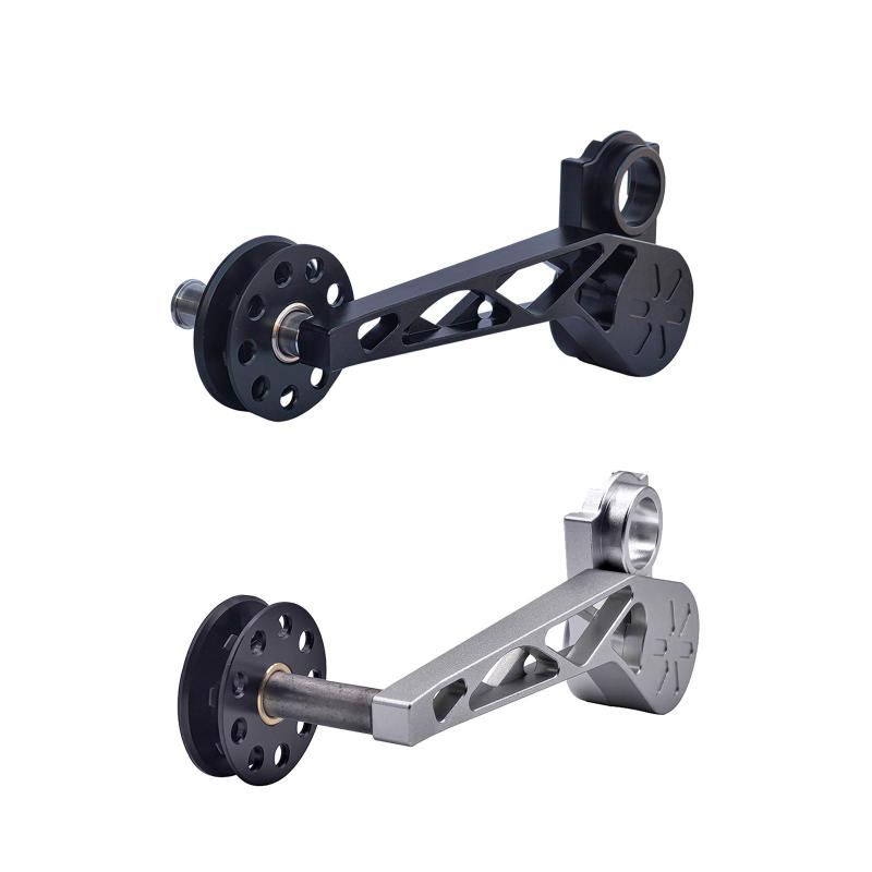 折りたたみ自転車チェーンスタビライザー自転車ジョッキーホイール用品アウトドアスポーツマウンテンバイク用アルミ合金リアディレイラーガイド