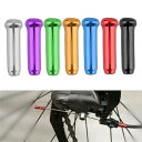 自転車用品 ブレーキ シフト ケーブルキャップ ワイヤーエンドキャップ 合金 保護 交換用 約50個 全7色