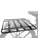 バイクバックシェルフ バイクリアラック 取り付け簡単 耐久性のある ロードバイク 取り外し可能なキャリア バイクアクセサリー マウンテンバイク 防水カーゴラック