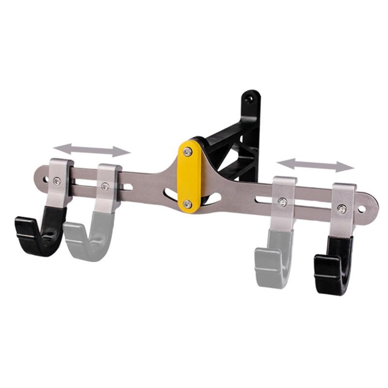 バイク 自転車 壁掛けハンガー メタル 角度調節可能 アクセサリー 頑丈